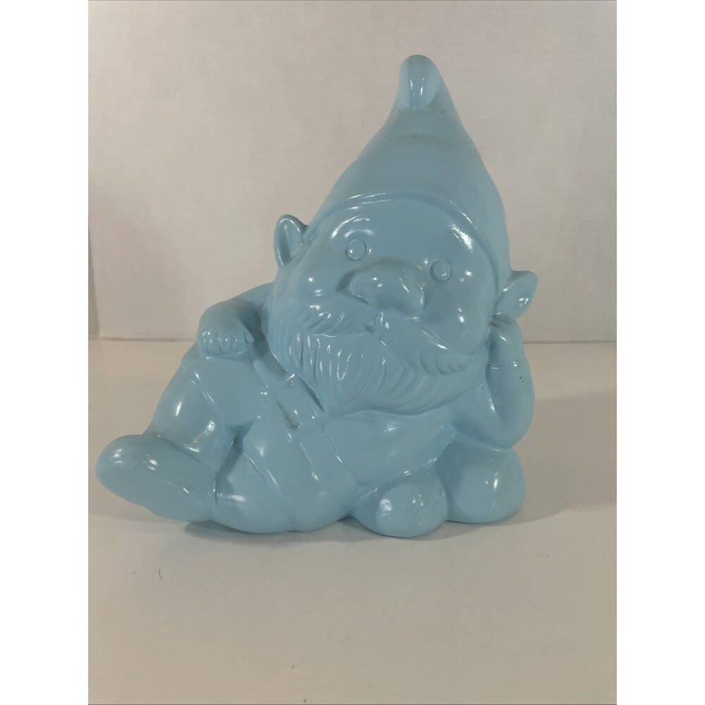 Horizon Group Reclining Blue Ceramic Garden Gnome